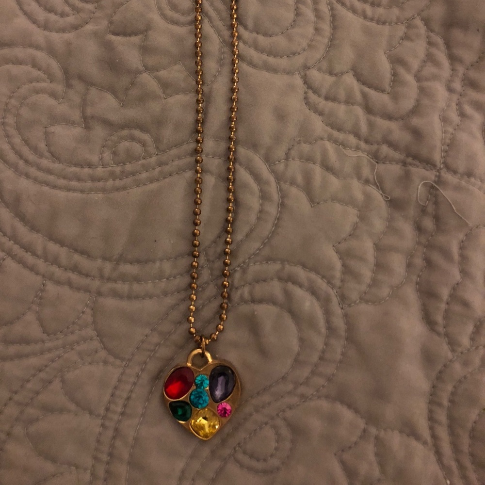 Marc Jacobs Jewel Heart Necklace
